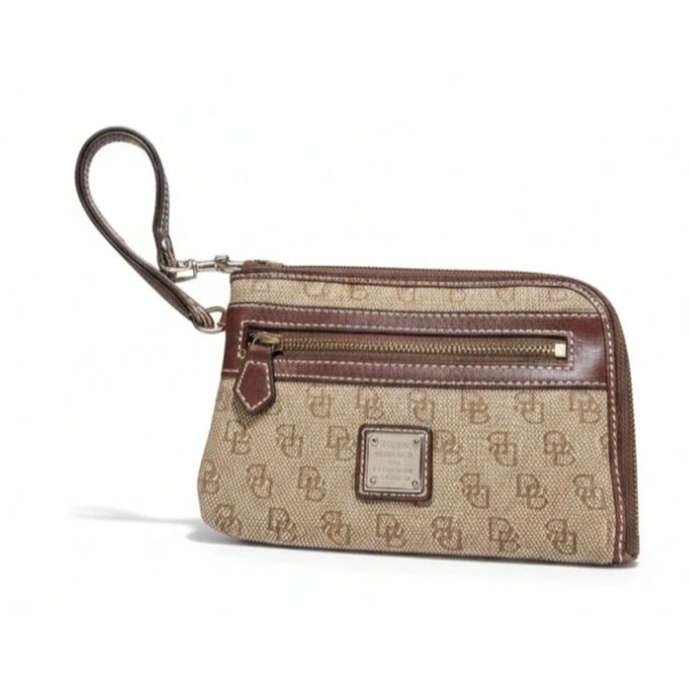 Dooney & Bourke Monogram Wristlet Clutch
